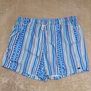 Southern Marsh Mens Swim Trunks 2XL Blue Drawstring Waist